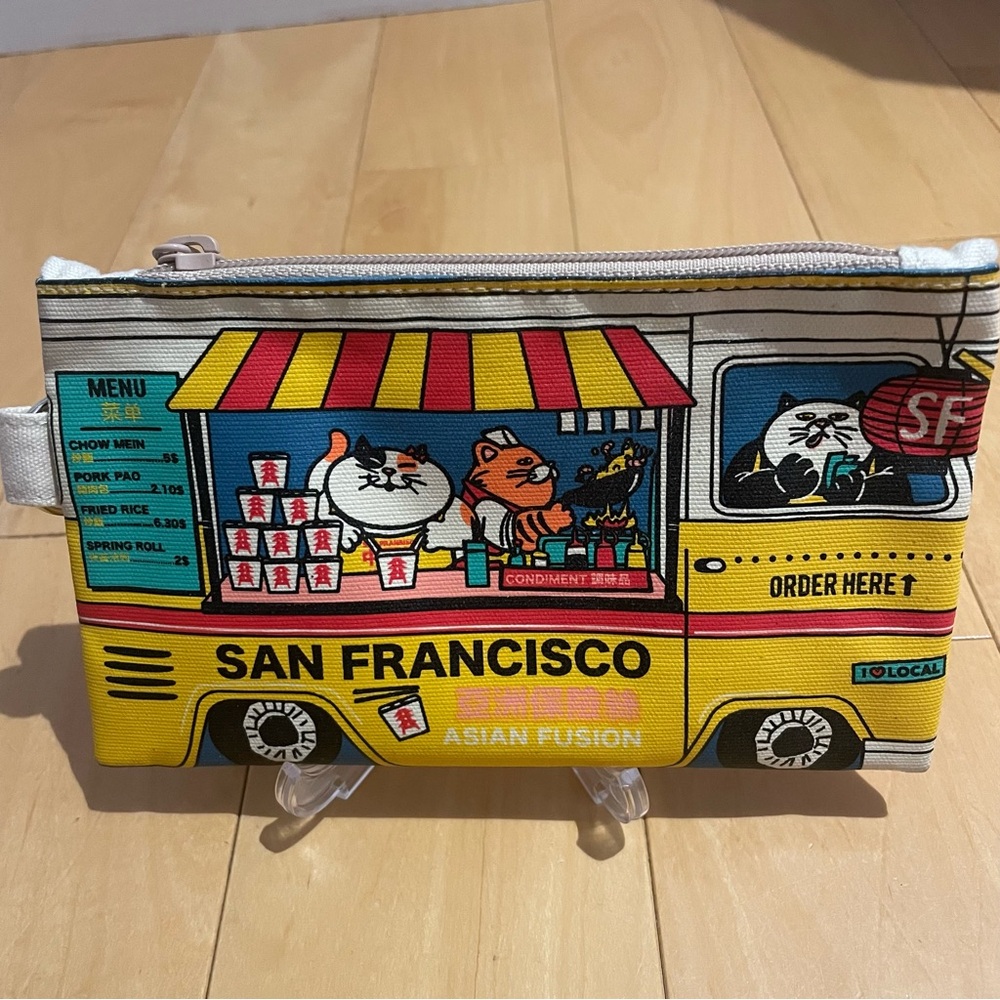 Cute San Francisco Chinatown small pouch